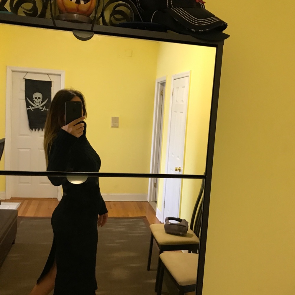 Knit maxi